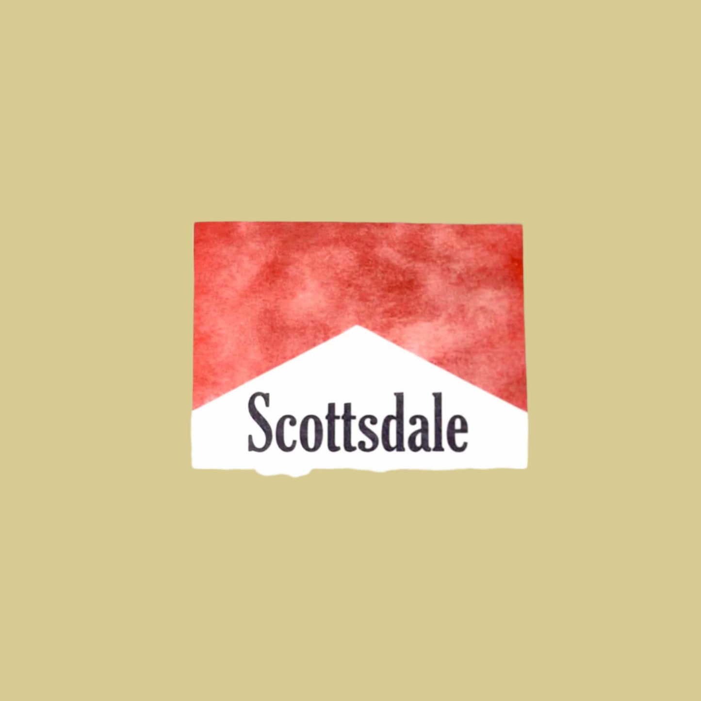 Scottsdale Smoke Box Sticker