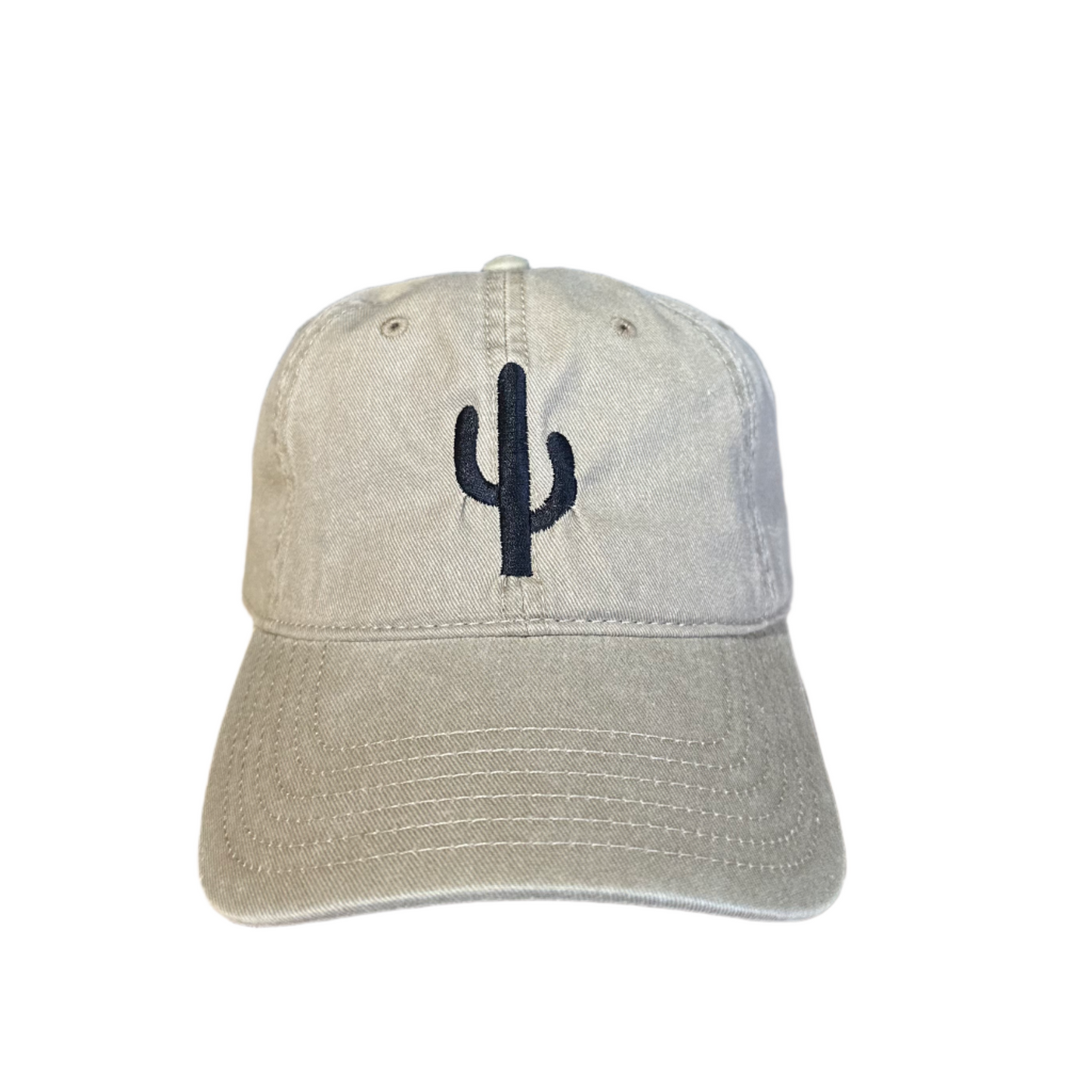 Simple Cactus Khaki Dad Hat