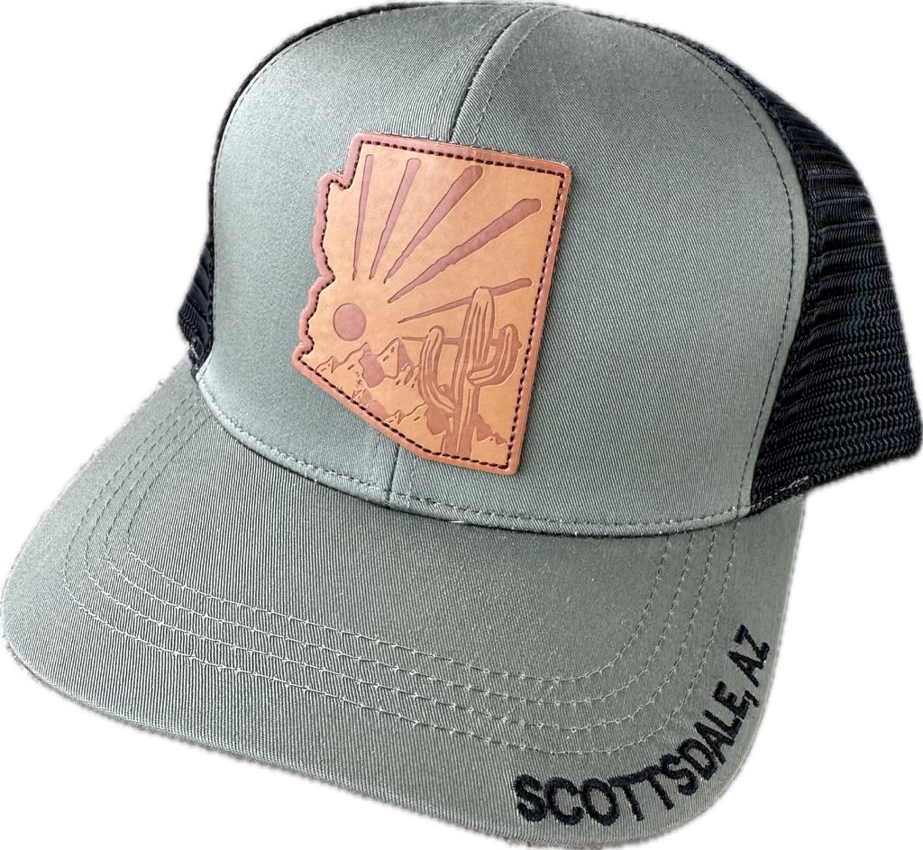 Leather Patch Hat