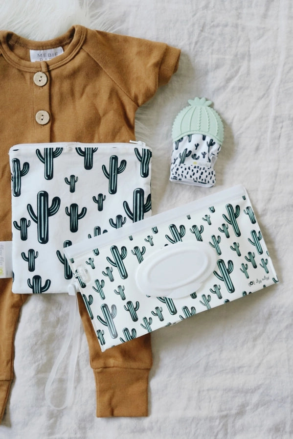 Cactus Teething Mitt