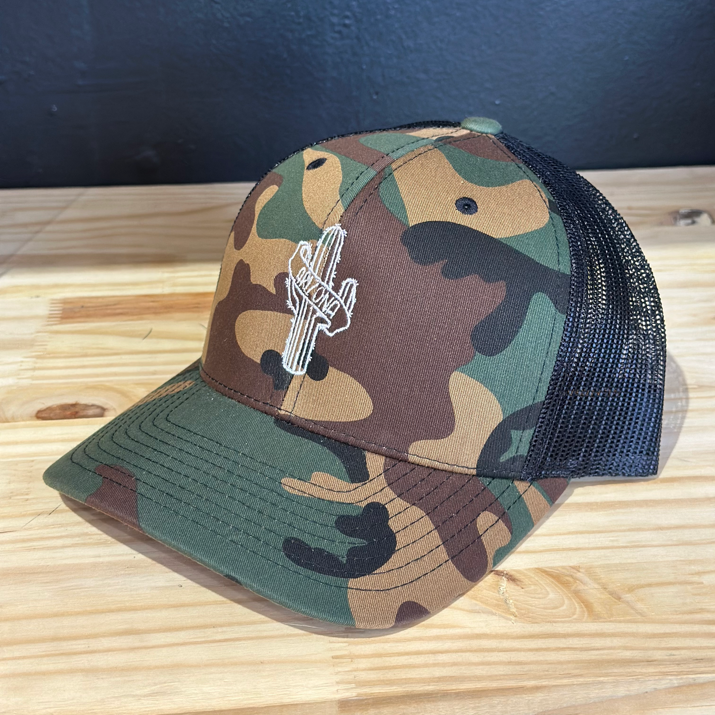 Arizona Wrapped Cactus Camo Trucker Hat