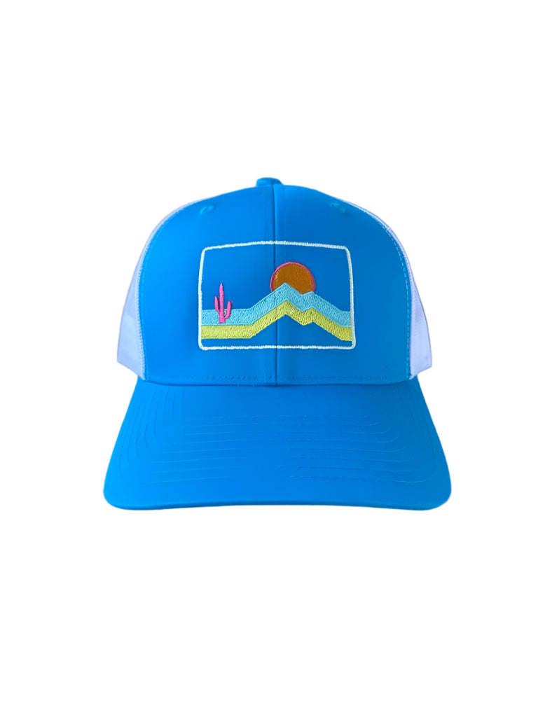 Hat Patch Blue Hat