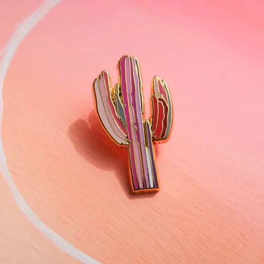 "Sweet Saguaro" Enamel Pin