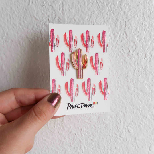"Sweet Saguaro" Enamel Pin