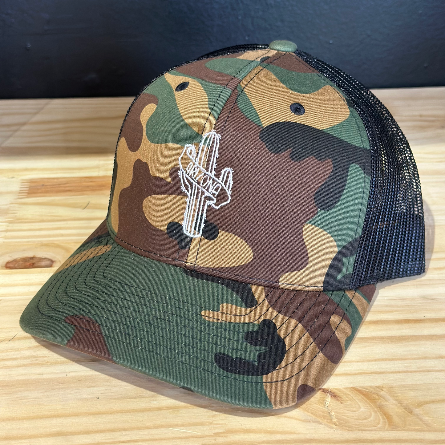 Arizona Wrapped Cactus Camo Trucker Hat