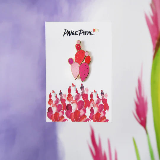 "Cactus Candy" Enamel Pin