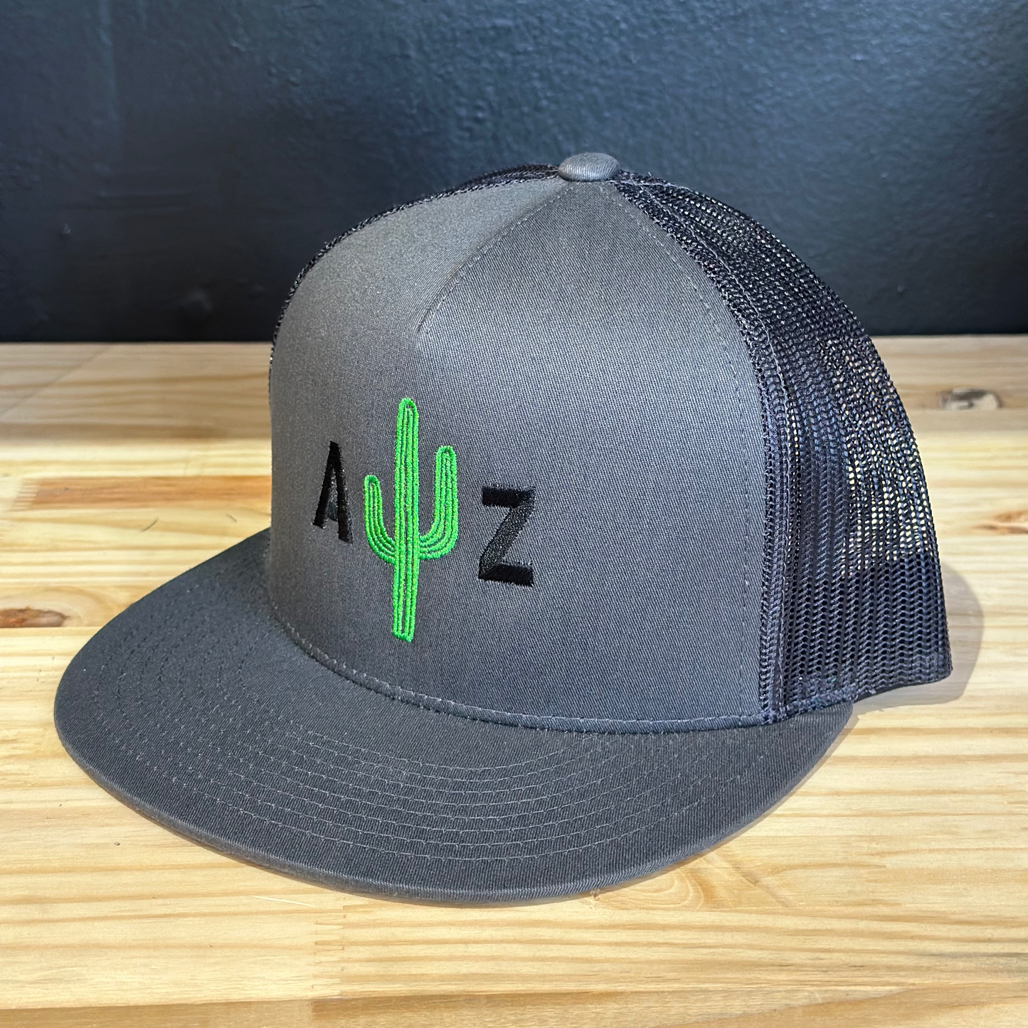 AZ Cactus Flat Brim Hat