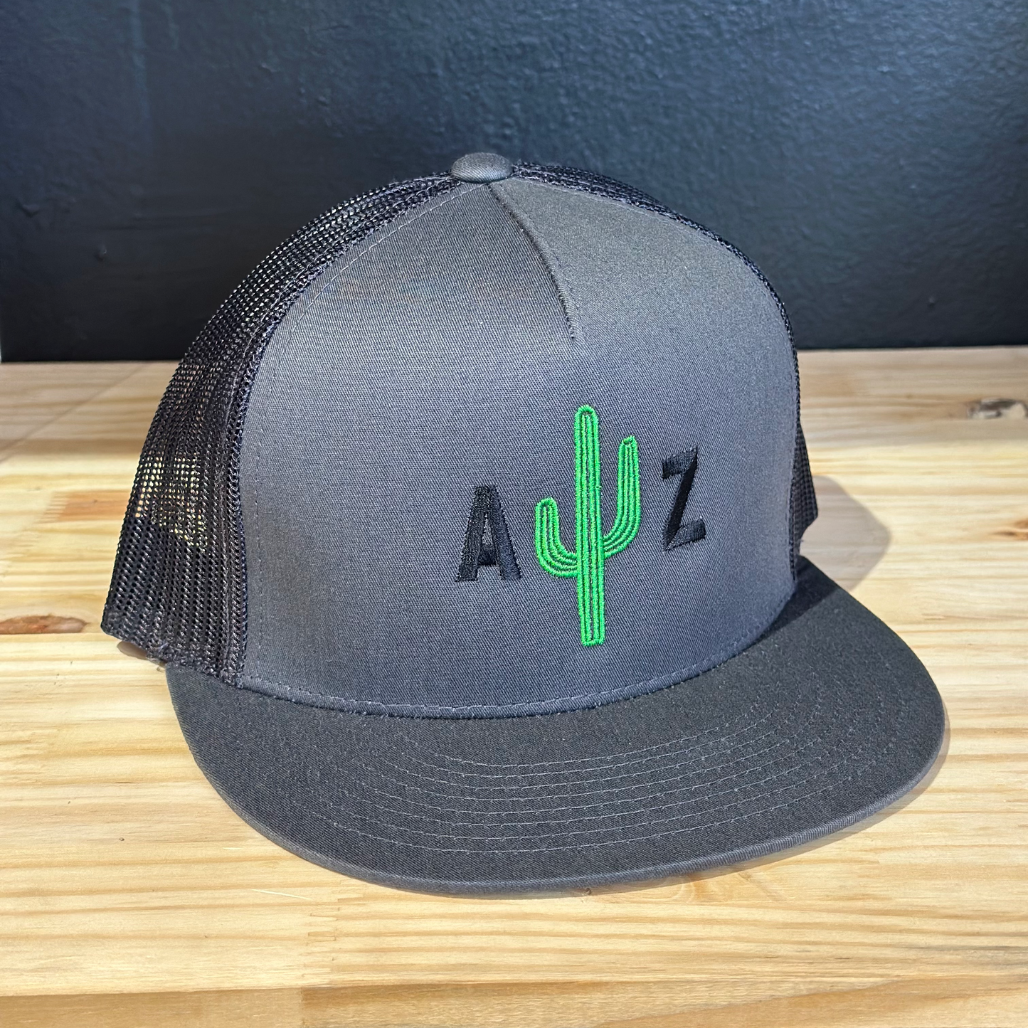 AZ Cactus Flat Brim Hat