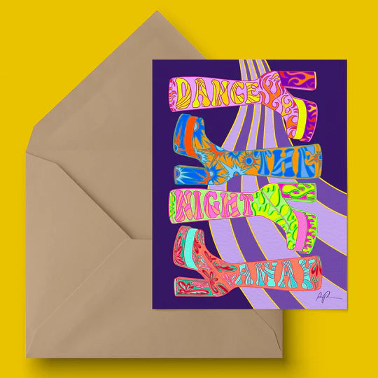 "Dance the Night Away" Greeting Card
