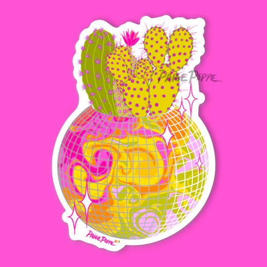 "Desert Disco" Diecut Sticker