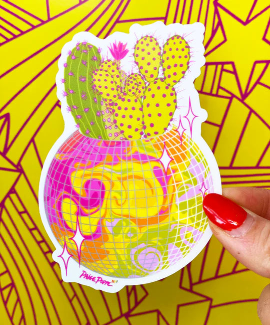 "Desert Disco" Diecut Sticker