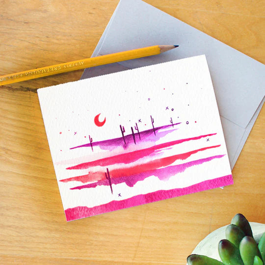 "Desert Dreams" Greeting Card