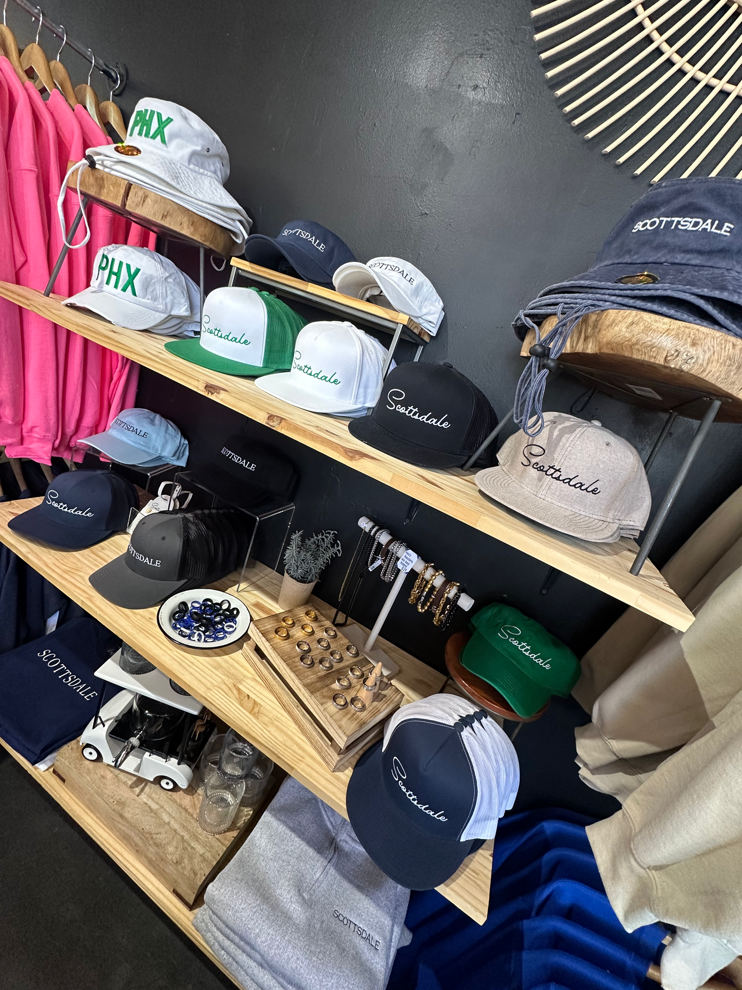 Scottsdale Americana Black Dad Hat