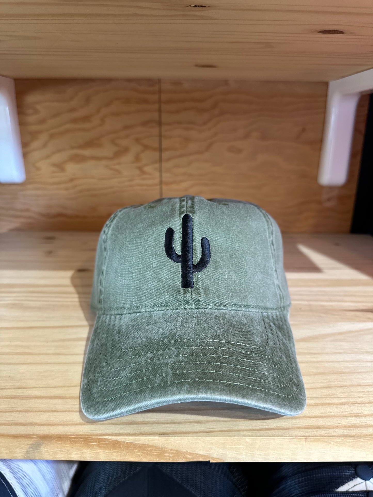 Simple Cactus Green Dad Hat