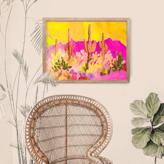 "Roadtrip Reverie" Watercolor Art Print