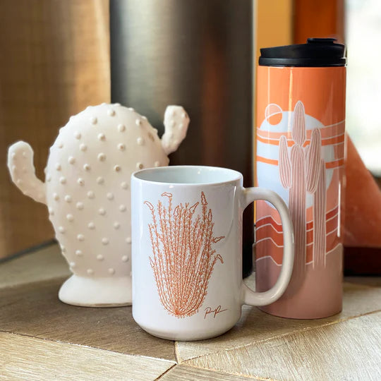 "Ocotillo Rising" Ceramic Mug