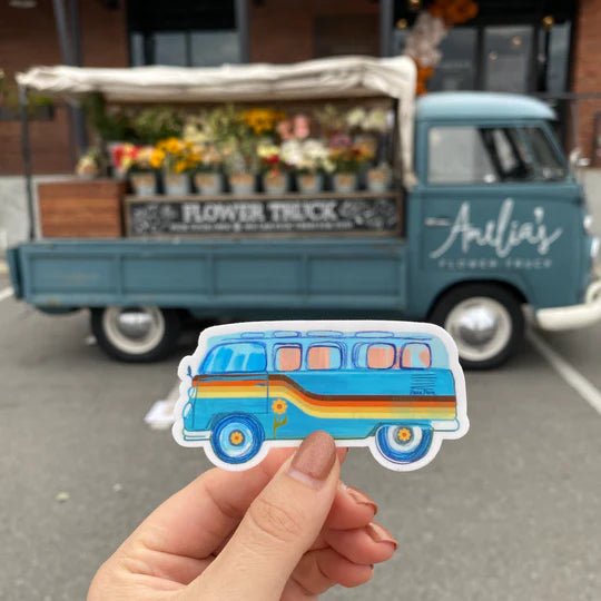 "Bodacious Bus" Diecut Sticker