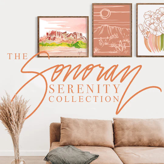 "Blushing Superstitions" Art Print
