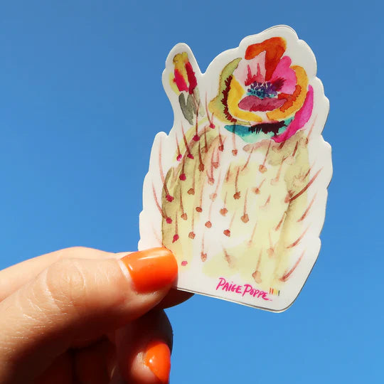 "Technicolor Bloom" Sticker