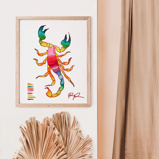 "Sonoran Sting" Watercolor Print