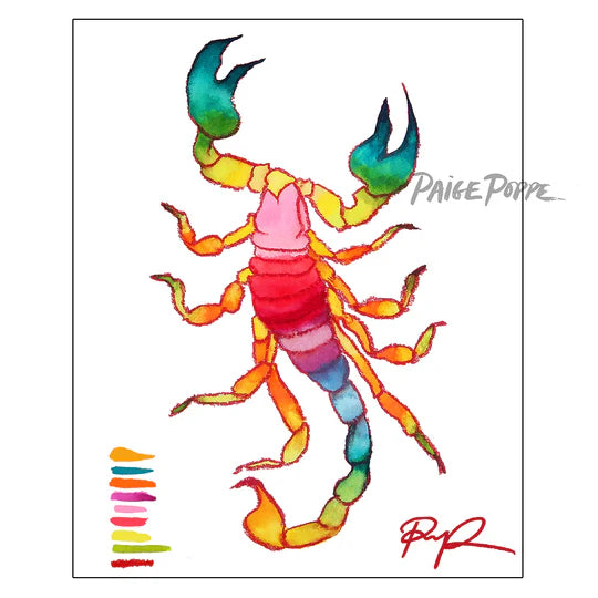 "Sonoran Sting" Watercolor Print
