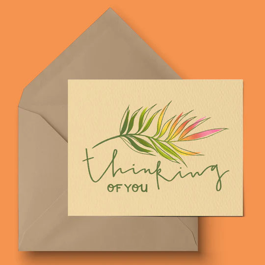 "Thinking of You" Greeting Card