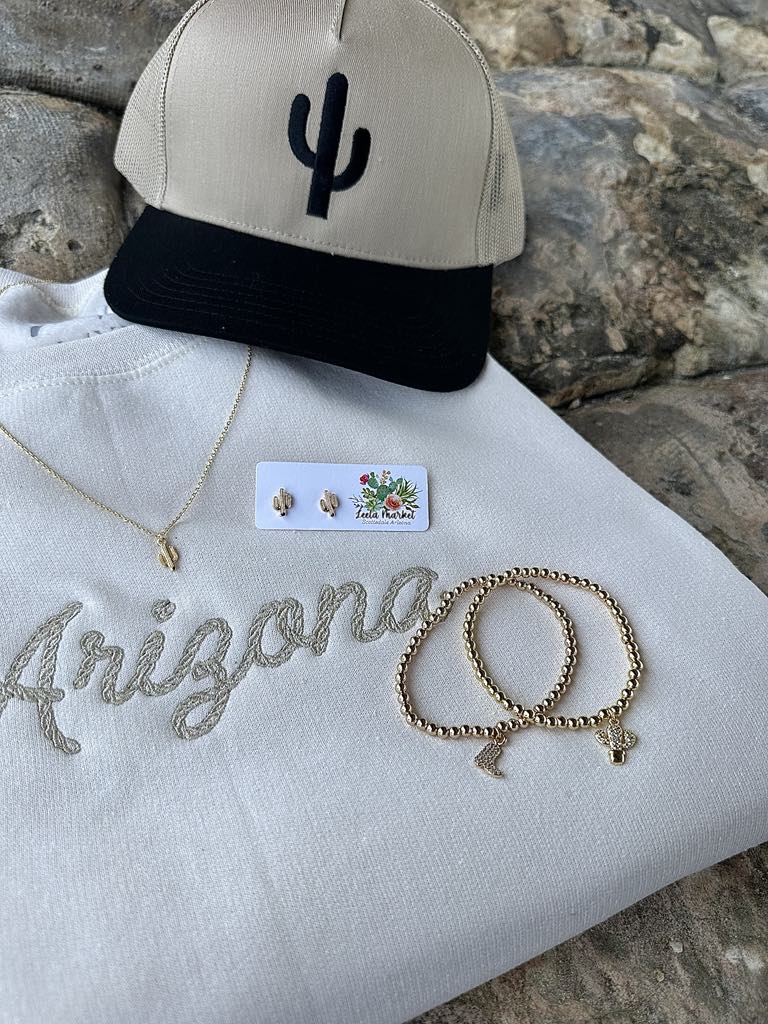 Arizona Rope Embroidered Sweatshirt