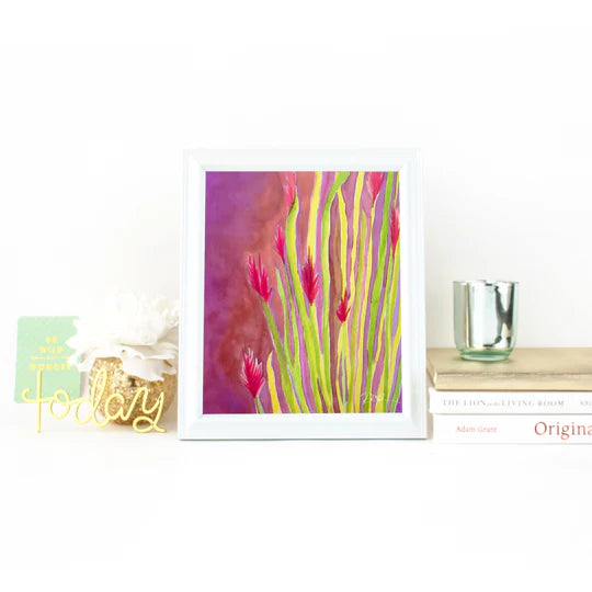 "Vibrant Ocotillo" Watercolor Print