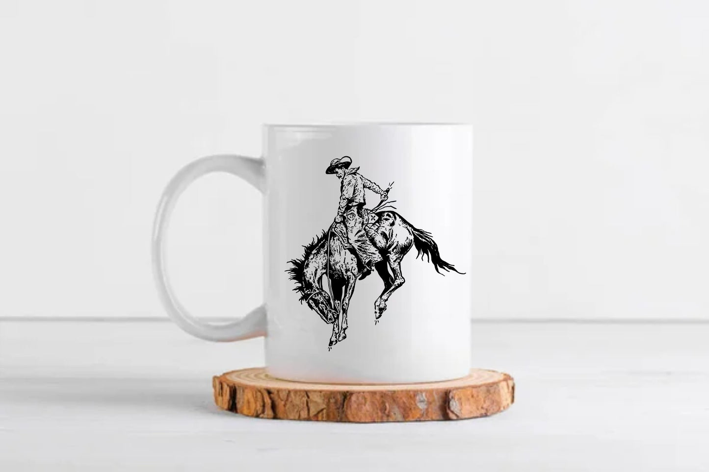Cowboy Print Coffee Mug