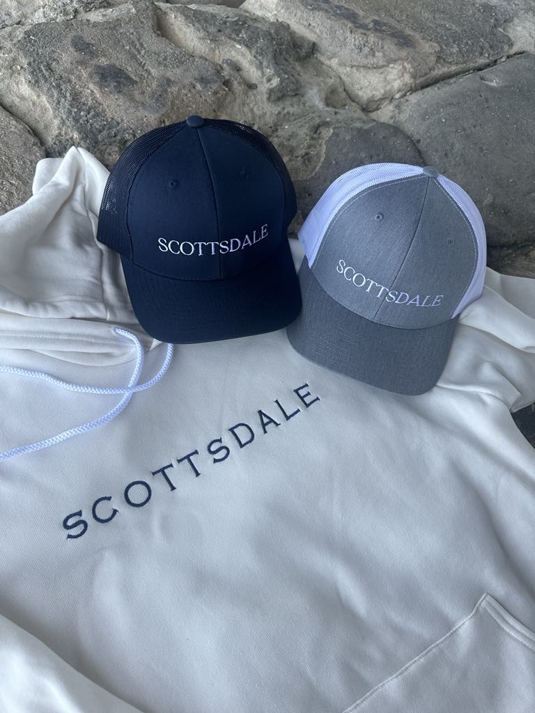 Scottsdale Americana Embroidered Trucker