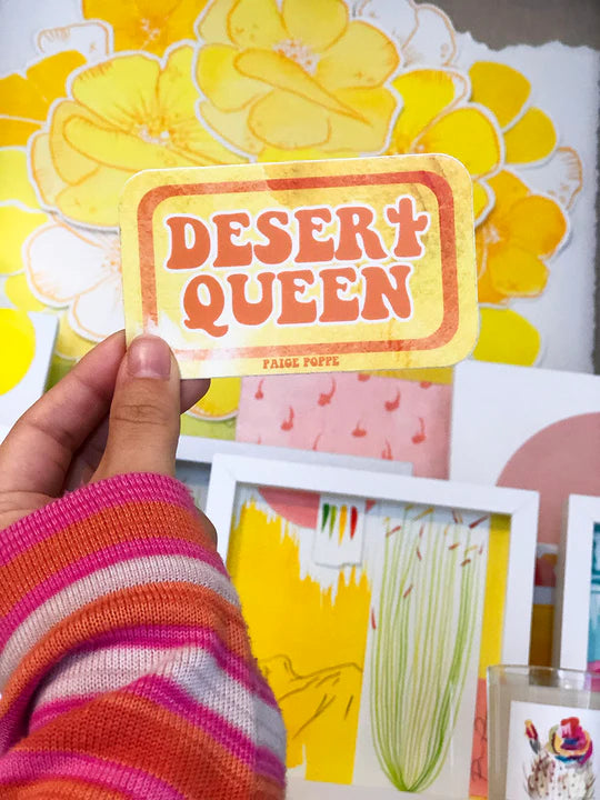 "Desert Queen" Sticker