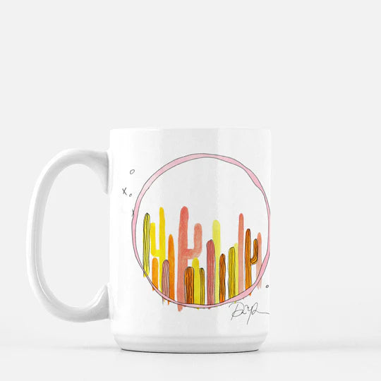 "Prickly Paradise" Ceramic Mug