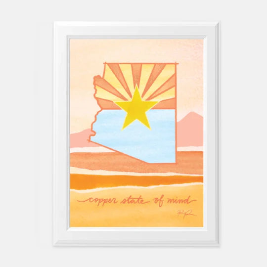 "Copper State of Mind" Art Print