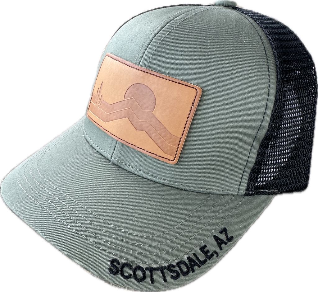 Leather Patch Hat