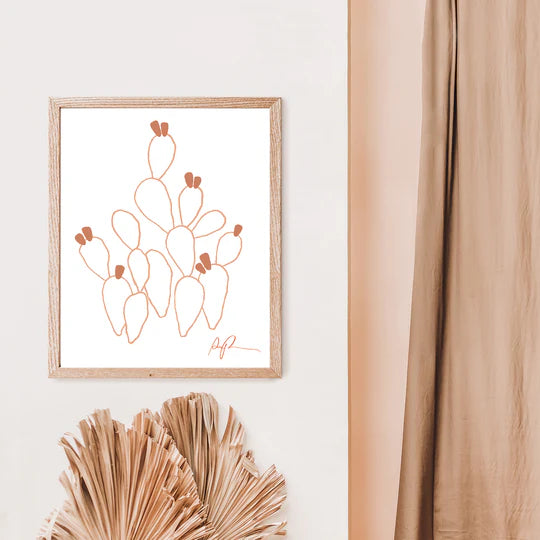"Opuntia" Art Print