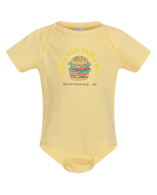 Suns Out Buns Out Onesie