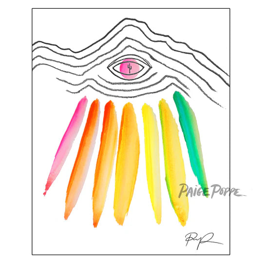 "Veyebrance" Art Print