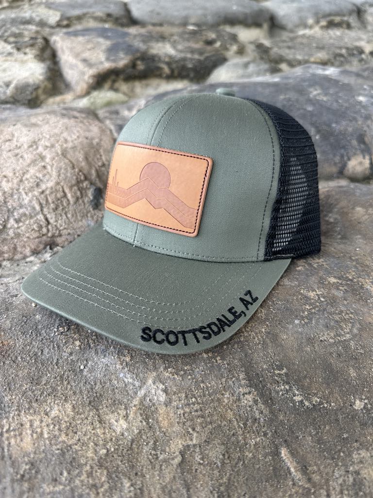 Leather Patch Hat