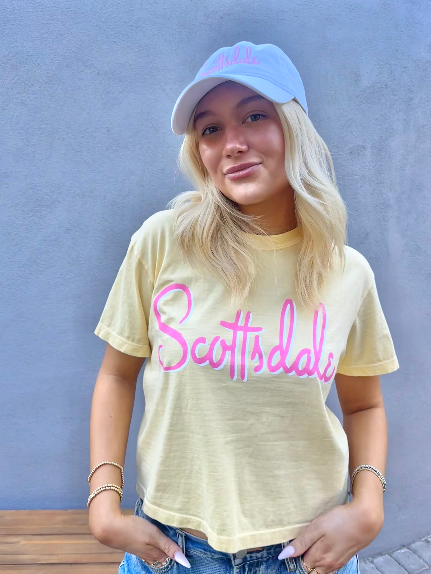 Scottsdale Beverly Boxy Butter Tee