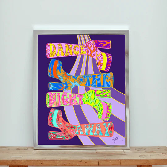 "Dance the Night Away" Art Print