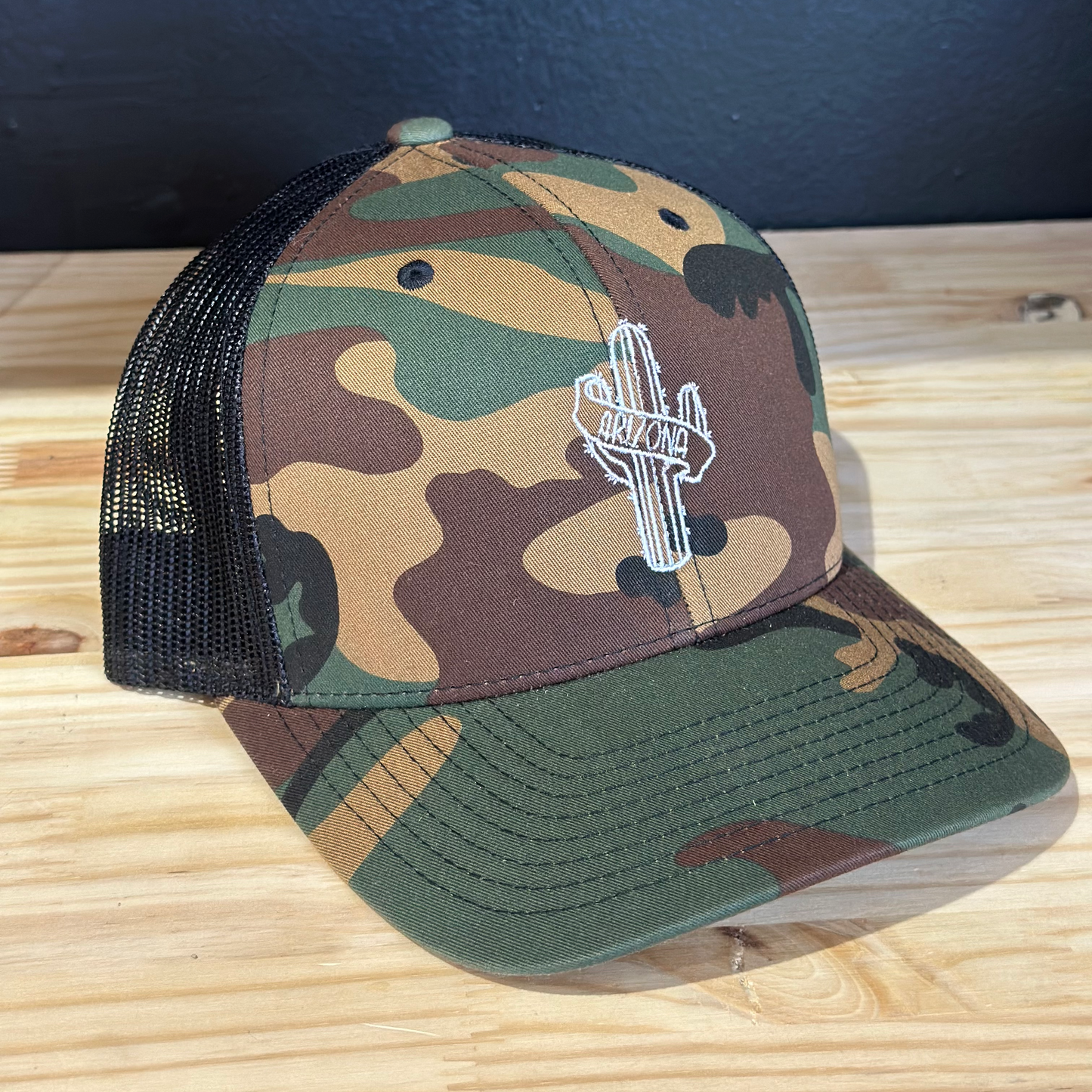 Arizona Wrapped Cactus Camo Trucker Hat
