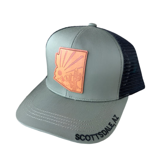 Leather Patch Hat