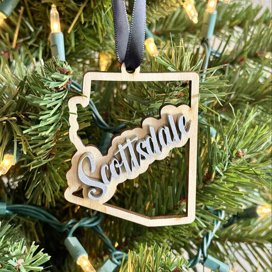 Scottsdale State Ornament