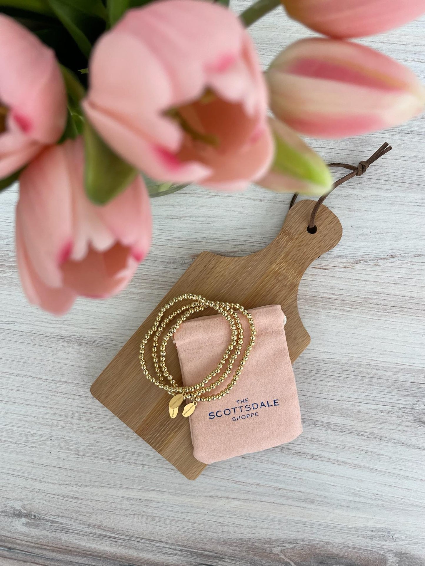 Gold filled Scottsdale charm bracelet