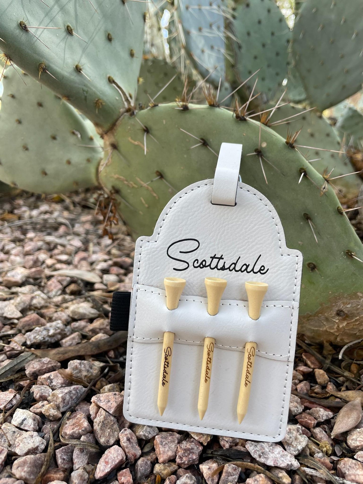 Scottsdale Golf Tee Bag Tag