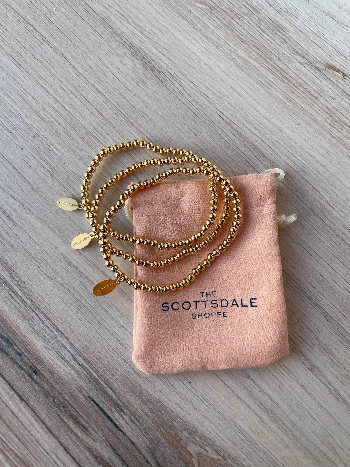 Gold filled Scottsdale charm bracelet