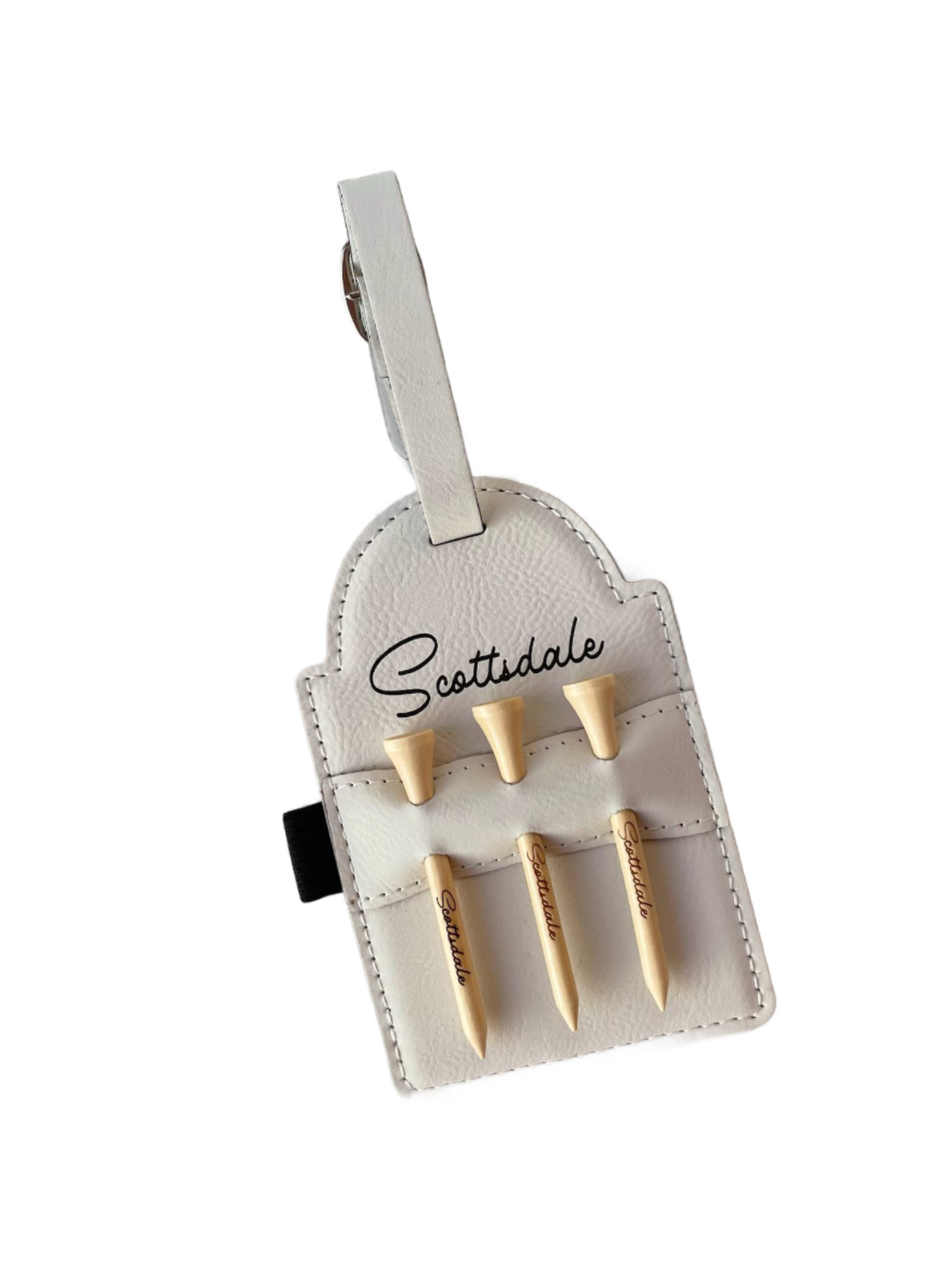 Scottsdale Golf Tee Bag Tag