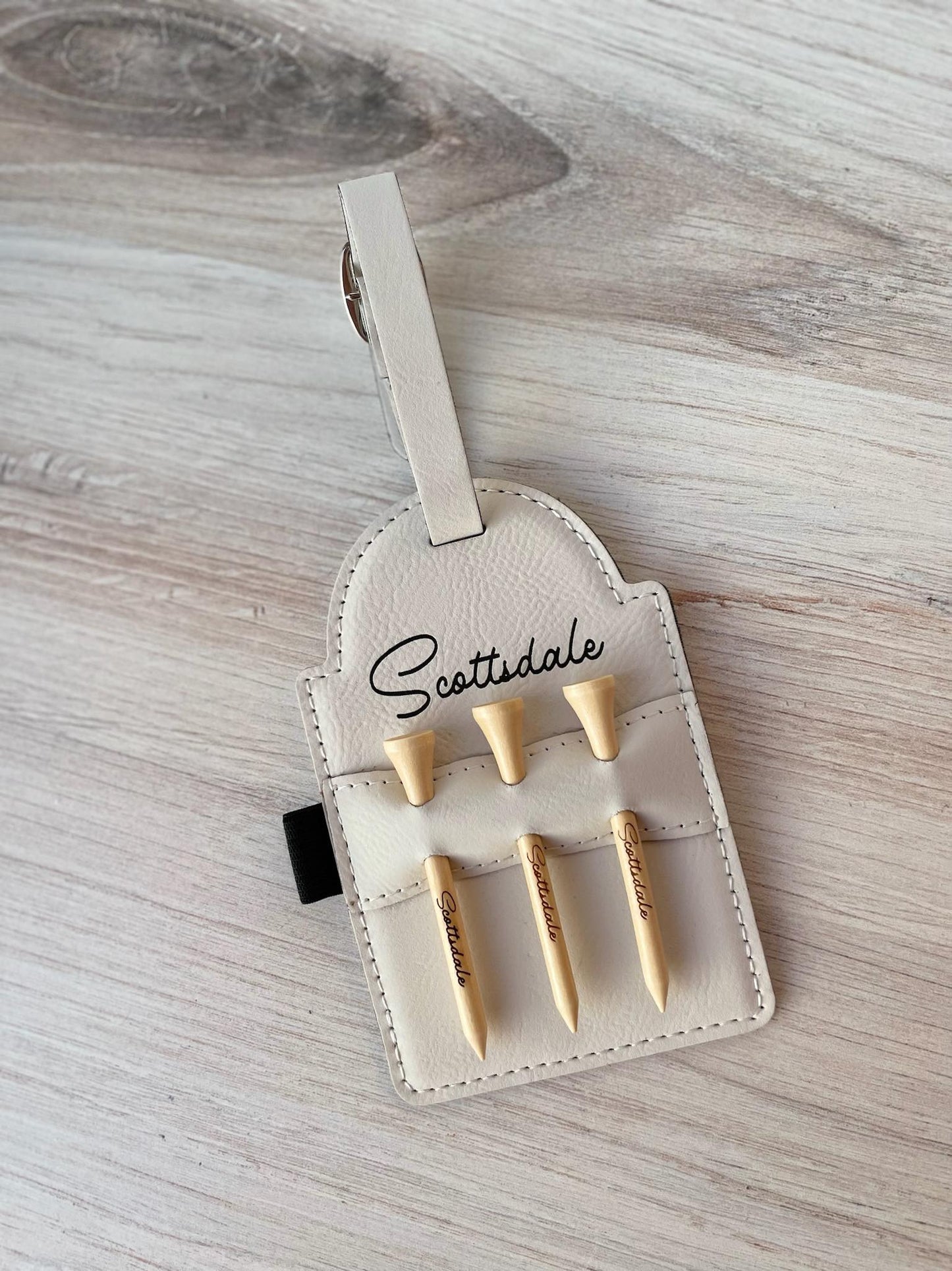 Scottsdale Golf Tee Bag Tag