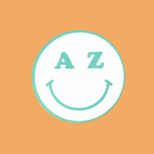 AZ Smiley Sticker