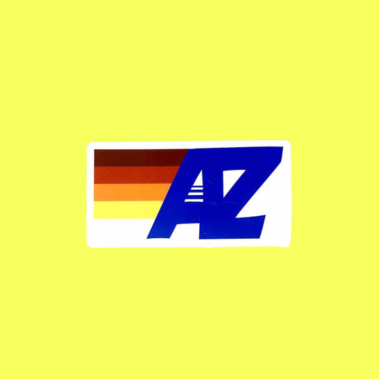 AZ Color Burst Sticker